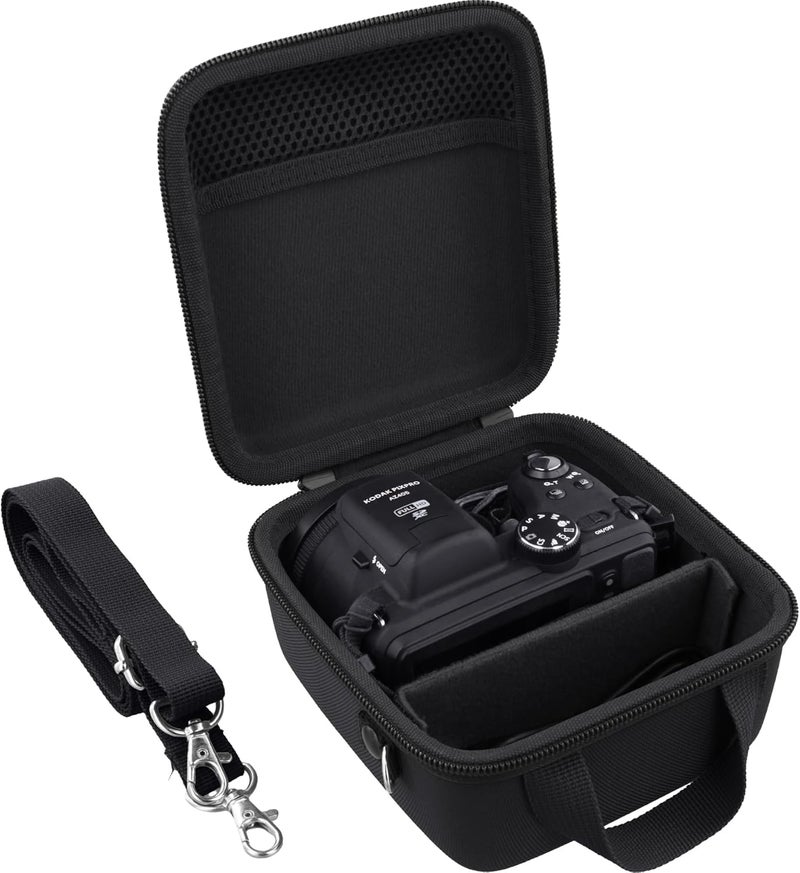 Baval Camera Case Compatible with KODAK PIXPRO AZ405/AZ425/AZ255/AZ401/AZ528 Digital Camera Vlogging Camera,Black Case - Image 2